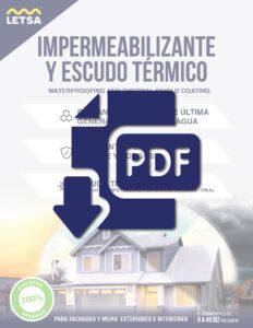 Descarga el documento de impermeabilizante y escudo térmico con bionanotecnología de última generación.